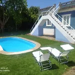 Casa Indiana En Con Piscina Dom wakacyjny A Guarda
