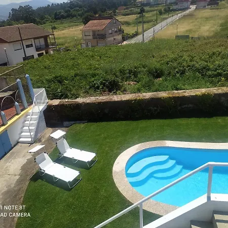 Ferienhaus Casa Indiana En Con Piscina A Guarda