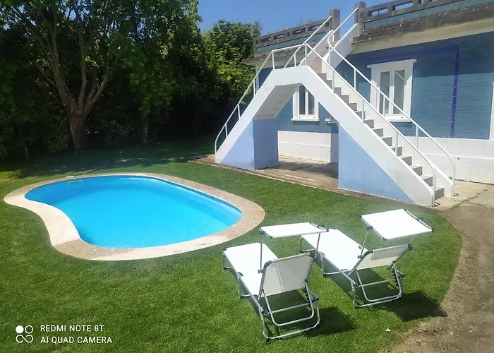 Casa Indiana En Con Piscina Σπίτι διακοπών A Guarda